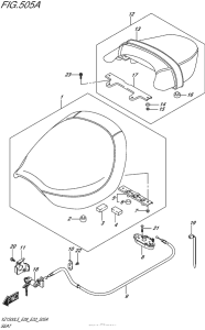 VL1500 Сиденье