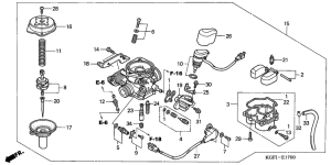 NES150 Carburetor assy