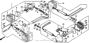 XL500R Xl500r turn signal 82