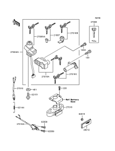 ZX1100 Замок зажигания