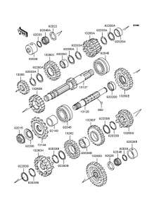 ZR400 Трансмиссия