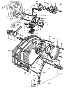 CB160 Oil pump + right crankcase cover