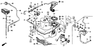 ST1100 Топливный бак