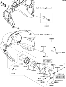VN1700 Accessory(aux driving light)