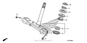 CBR600RR (ABS) Траверса нижняя
