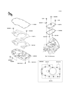 EJ650 Поддон картера