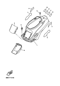 CW50 CW50P Боковая крышка