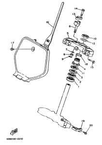 WR250Z Управление