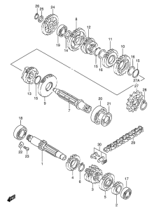 RM80 Трансмиссия