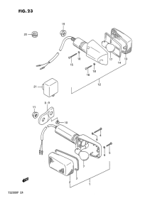 TS200 Поворотники