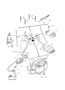 XT600E Электрика 1