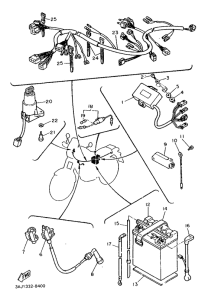 XT600Z Elektrische ausrustung 1