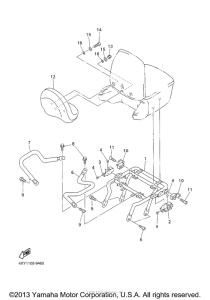 XVZ13TFSA Кофр багажный