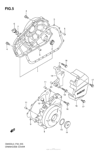 GSX-R250 Боковые крышки