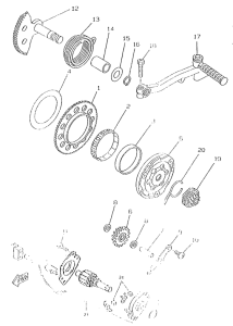 CW50RS Стартер