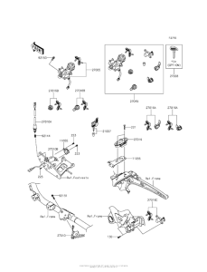 VN1700 Замок зажикания