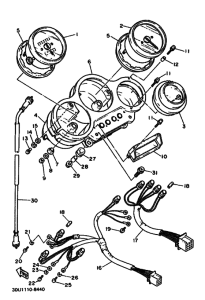 FZR750R FZR750RU Измерительный прибор