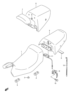 GSX600 Пружина