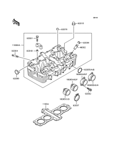 ZR400 Головка цилиндров