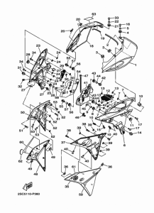 FJ09 Обтекатели