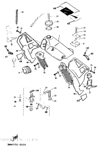 DT50R Топливный бак