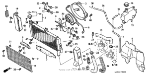 GL1500CD Радиатор