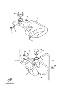 TZM50R Oil tank assy