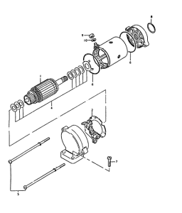 GS1000 Starting  motor