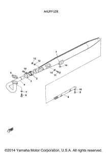 MJ2T Выхлопная система
