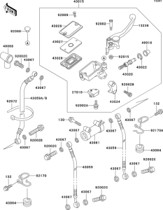 ZG1000 Главный тормозной цилиндр