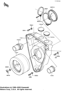 KDX175 Воздухоочиститель