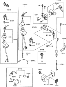 Z550 Ignition switch(1 / 2)