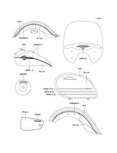 VN1500 Наклейки