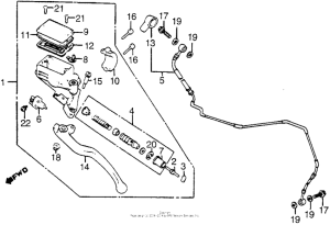 VT1100C Цилиндр сцепления
