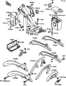 EN500 Короб для АКБ