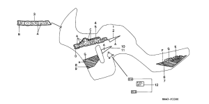 XL600V Stripe / mark