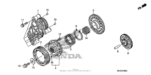 ST1300 Муфта стартера