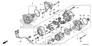 ST1300P (ABS) Генератор