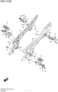 SFV650 Подножки