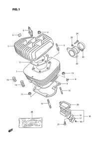 TS185 Цилиндр