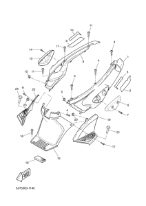 EW50 Боковые обтекатели