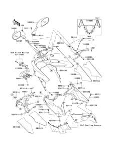 ZX1200 Обтекатели
