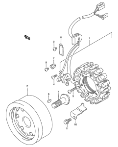 VS800 Зажигание