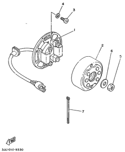 YZ250 Генератор