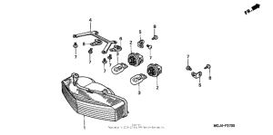 CBR900RE Taillight (1)