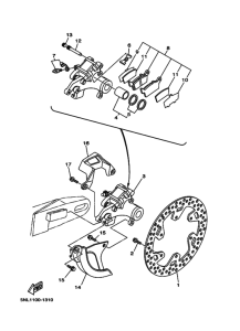  Задний суппорт