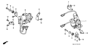 ST1100 (ABS/ TCS) Модуль ABS