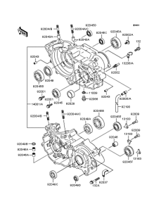  Картер двигателя