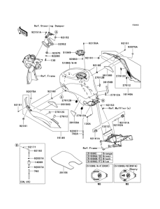 ZX600 Tank fuel