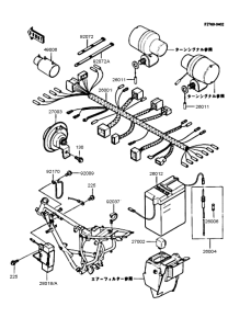 KMX50 Электрика